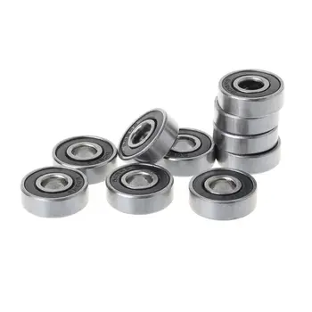 

10 Pcs Bike Skateboard Scooter Ball Roller Bearing Skate Spare Parts Groefkogellagers 8 x 22 x 7 mm-608ZZ/608RS PXPF