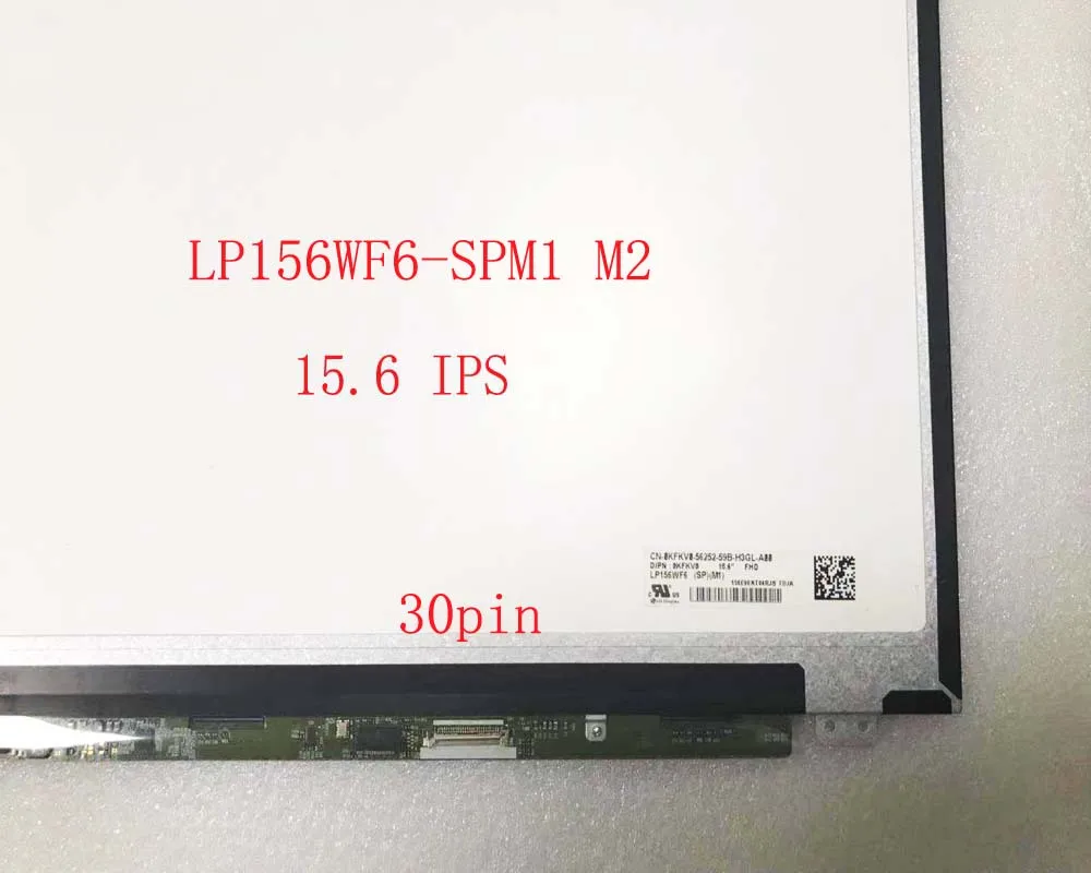 15," ЖК-дисплей светодиодный экран для ноутбука BOE NV156FHM-N41 NV156FHM-N42 NV156FHM-N43 LP156WF6-SPM1 M2 1920*1080 ips 30PIN EDP ЖК-дисплей экран