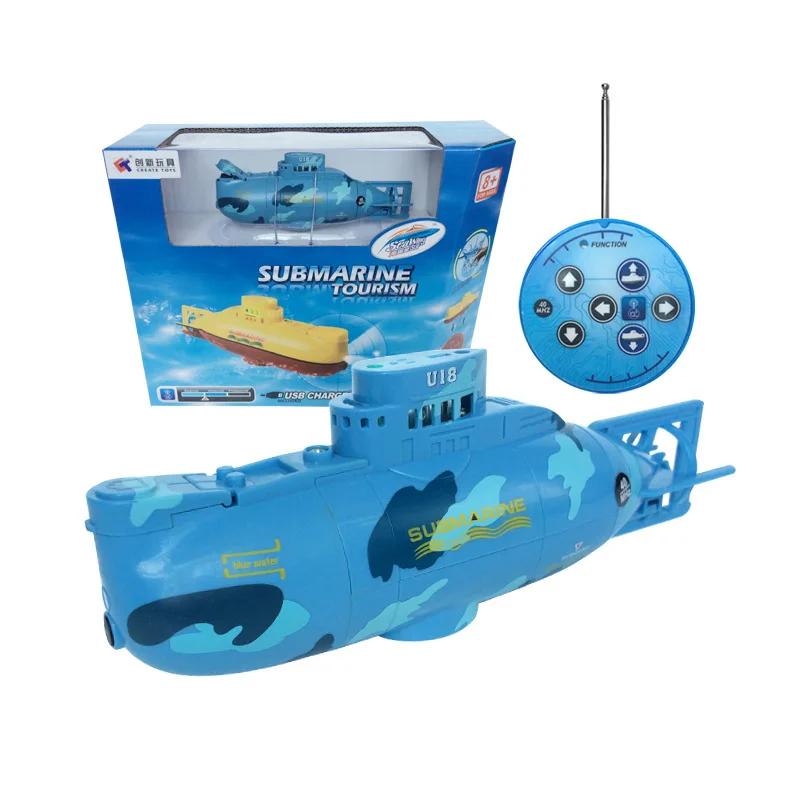 

Six-Channel Mini Remote Control Submarine Wireless Remote Control Boat Navigation Model CHILDREN'S Toy CX3311