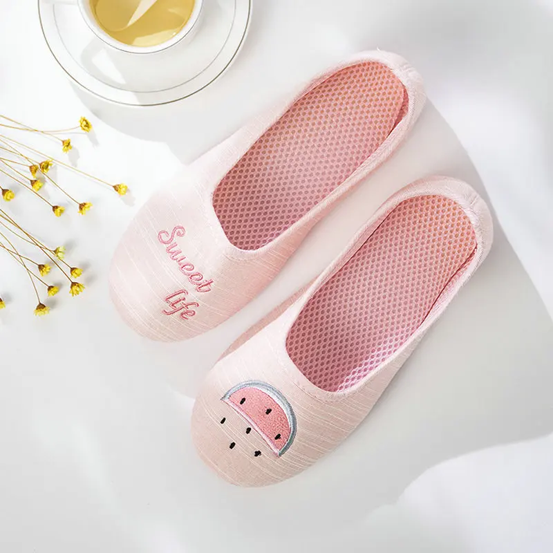 Spring Summer Bag And Pregnant Women's Lovely Non Slip Soft Bottom Women Slippers 2 Colors Rubbers Girl Shoes Slippers