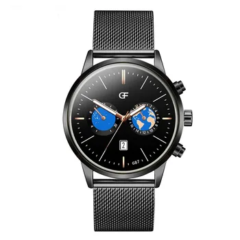 

2019 Top Brand High-End Simple Calendar Men's Watch Quartz Stainless Steel Watch relogio masculino часы мужские reloj mujer