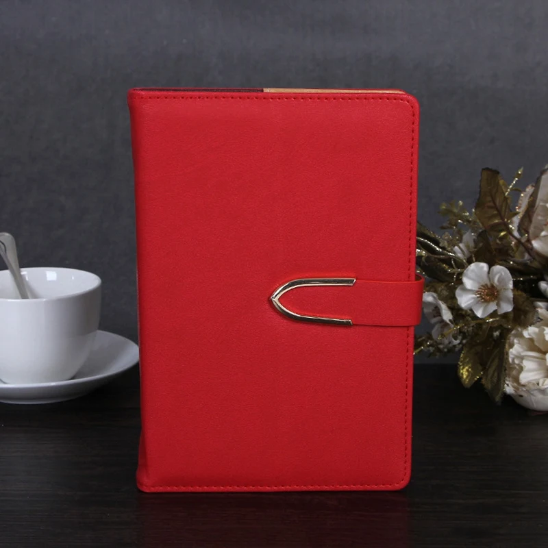 

Business Notepad Stationery Holder A5 Leather Hand Book Diary Book