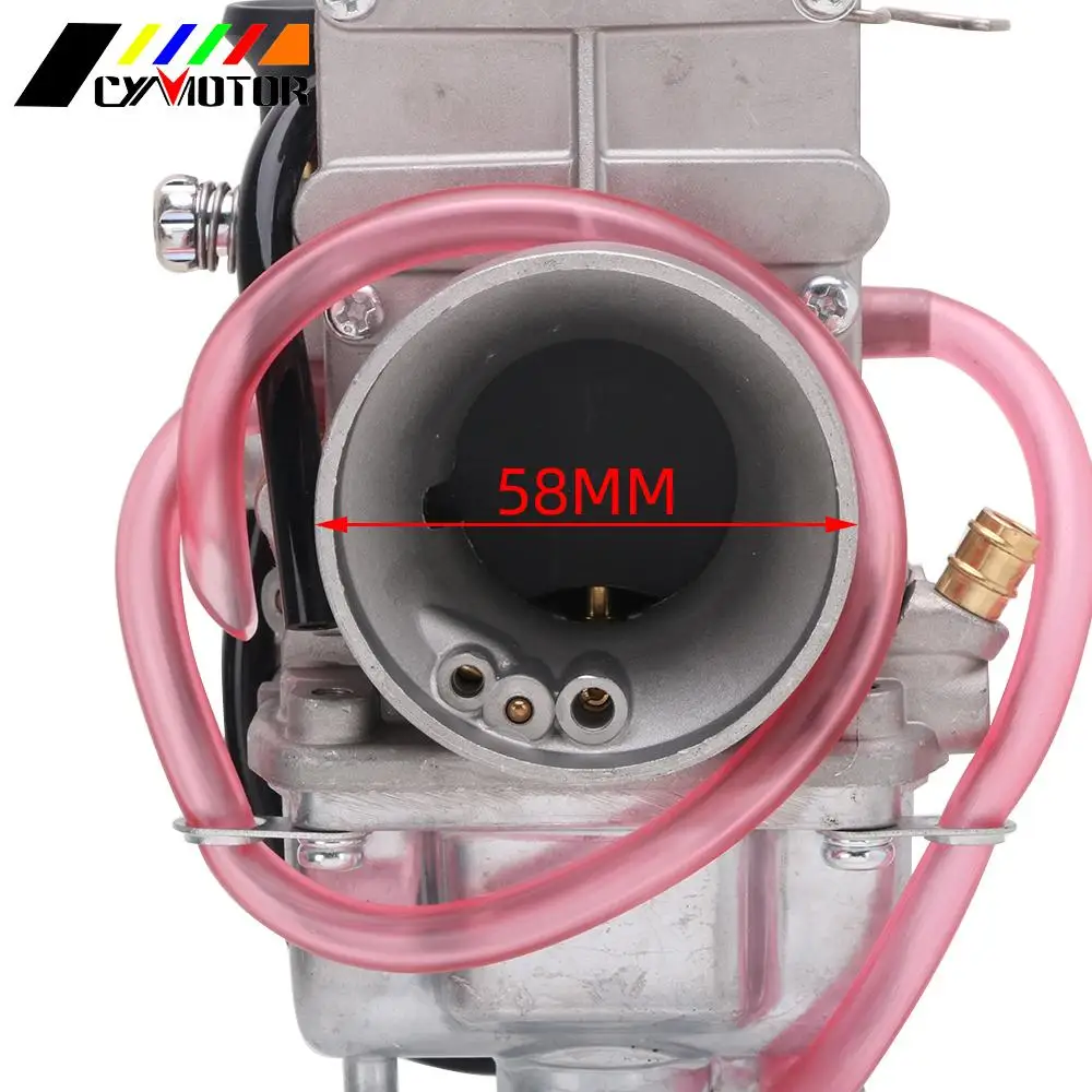 Carburador de Motocicleta com Power Carburador para Motocicleta Mikuni 30mm 3mm2 34mm 150cc 200cc 250cc 350cc Jet tm 24 28mm 5 para motocicleta mikuni tm 24, 28mm, 30mm,