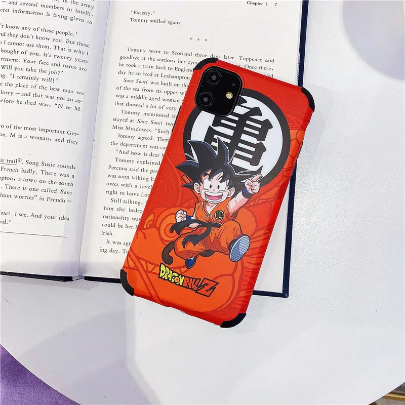 Милый чехол для телефона Dragon Ball для iphone 11 Pro Max XS Max XR X 7 8 plus, задняя крышка, Модный мягкий силиконовый чехол с рисунком, s mate Capa