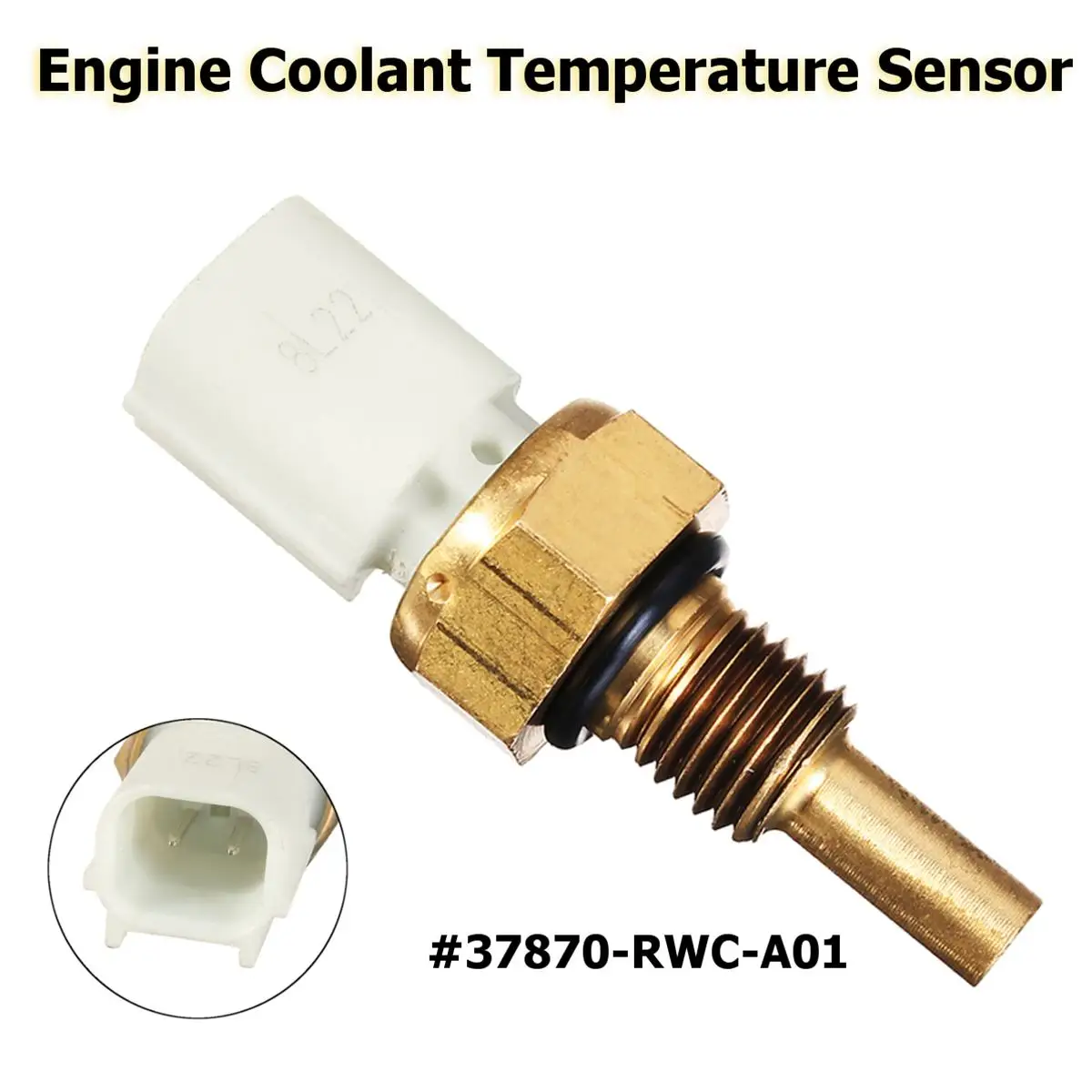 37870-RWC-A01 Автомобильный датчик температуры охлаждающей жидкости для Acura ILX MDX RDX для Honda Civic Crosstour Odyssey Pilot Accord
