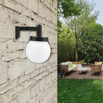 

Outdoor Solar LED Wall Light Solar Garden Courtyard Corridor Porch Lights Waterproof Outside Wall Lamps