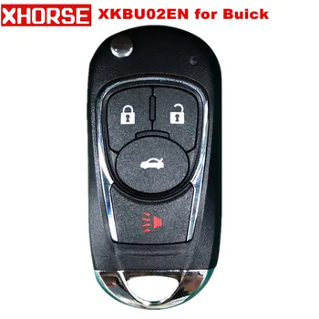 

Xhorse XKBU02EN Wire Flip Universal Remote Key for Buick Style 4 Buttons for VVDI VVDI2 Key Tool English Version