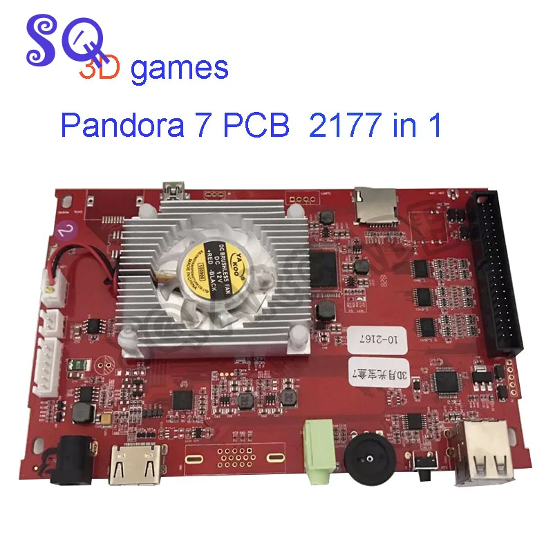 Игровая консоль Pandora's X 2177/2323 в 1 103D Домашняя версия материнская плата VGA HMDI выход