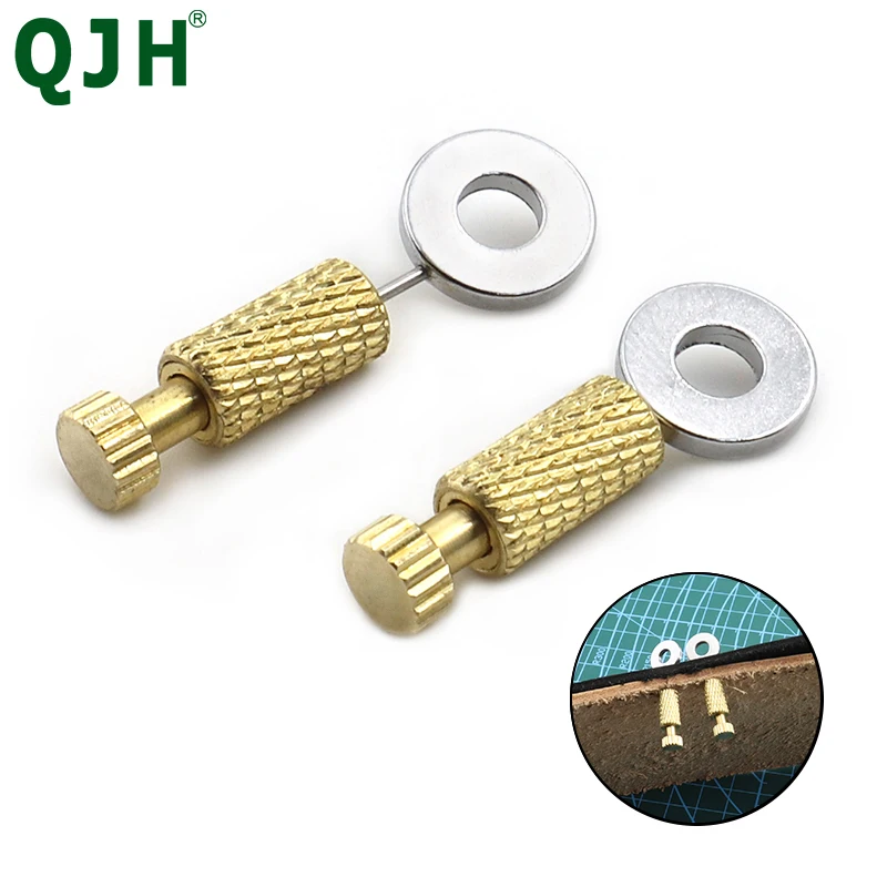 thumbnail image 2 of 6pcs/bag DIY Leather Craft Hand Sewing Position Located Hand Tool Positioning Needles Stitching, Fixed Suture Leathercraft Tool 2 of 13