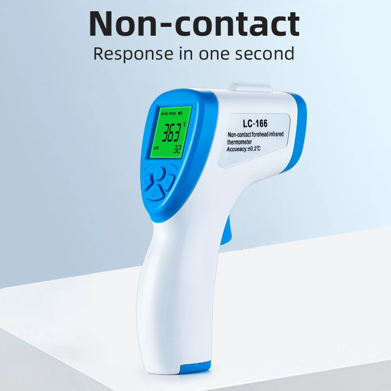 

In Stock Thermometer Non-Contact Temperature Meter Gun Handheld Digital LCD Industrial Outdoor Laser Pyrometer IR Thermometer