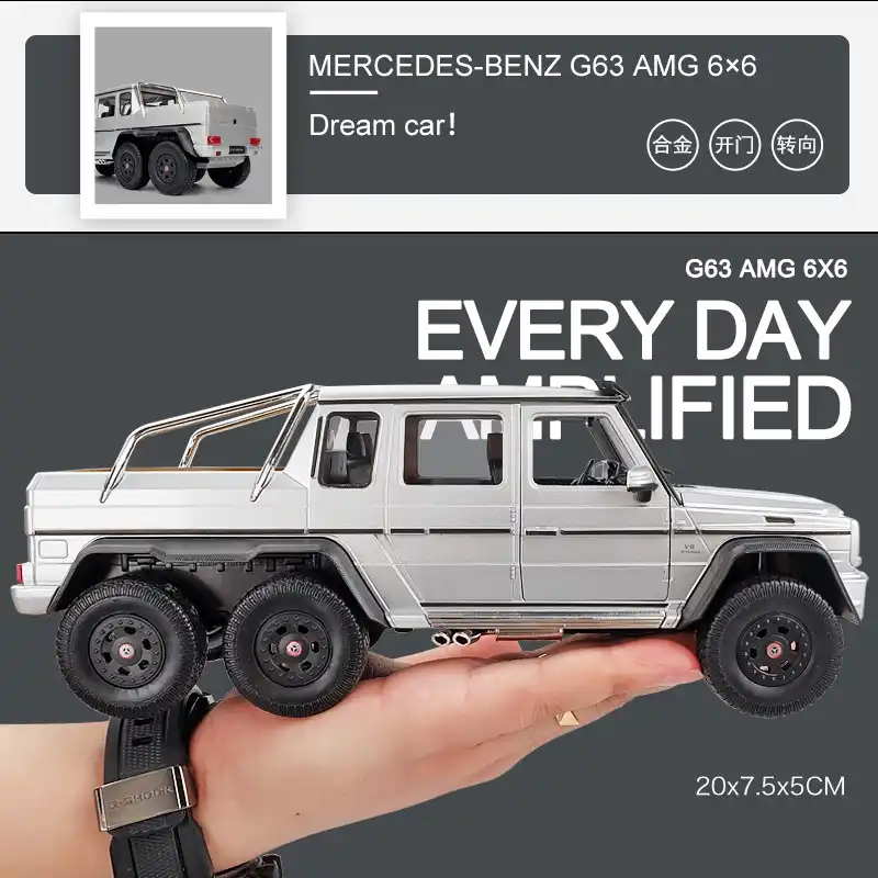 Welly 1 24 Mercedes G63 Amg 6x6 Alloy Car Model Diecasts Toy Vehicles Collect Gifts Non Remote Control Type Transport Toy Diecasts Toy Vehicles Aliexpress
