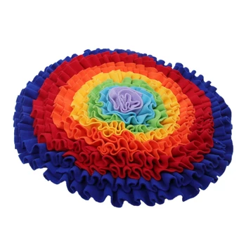 

Snuffle Mat for Dogs Pet Slow Feeding Mat Dog Sniffing Foraging Training Pad Puppy Puzzle Toys