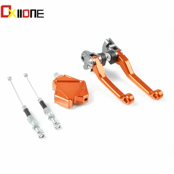 

Motorcycle Accessories Pivot Brake Clutch Levers Easy Pull Clutch Lever System For KTM 400EXC-G 2003 2004 2005 2006