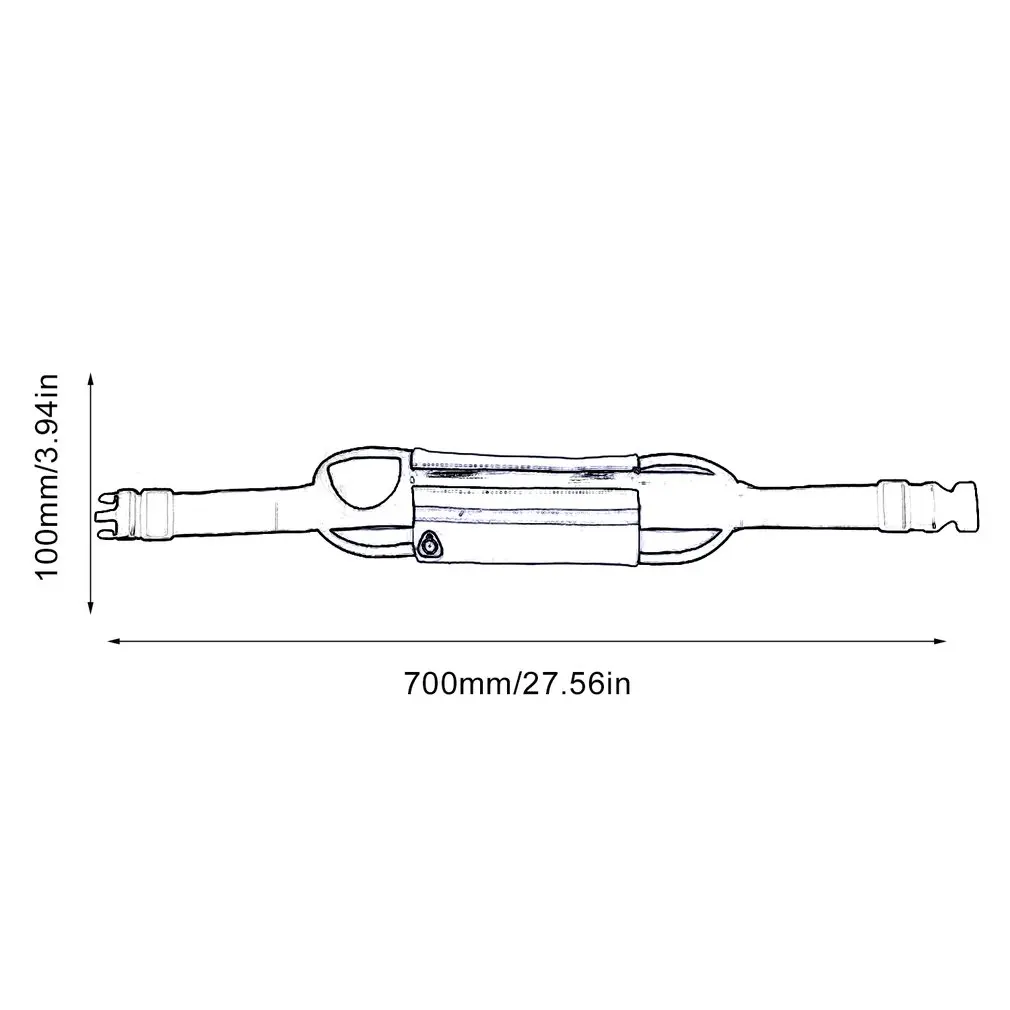 Waterproof Men Women Waist Bags Running Fanny Pack Waist Pack Pouch Belt Bag Camping Hiking Multifunction Dropshipping