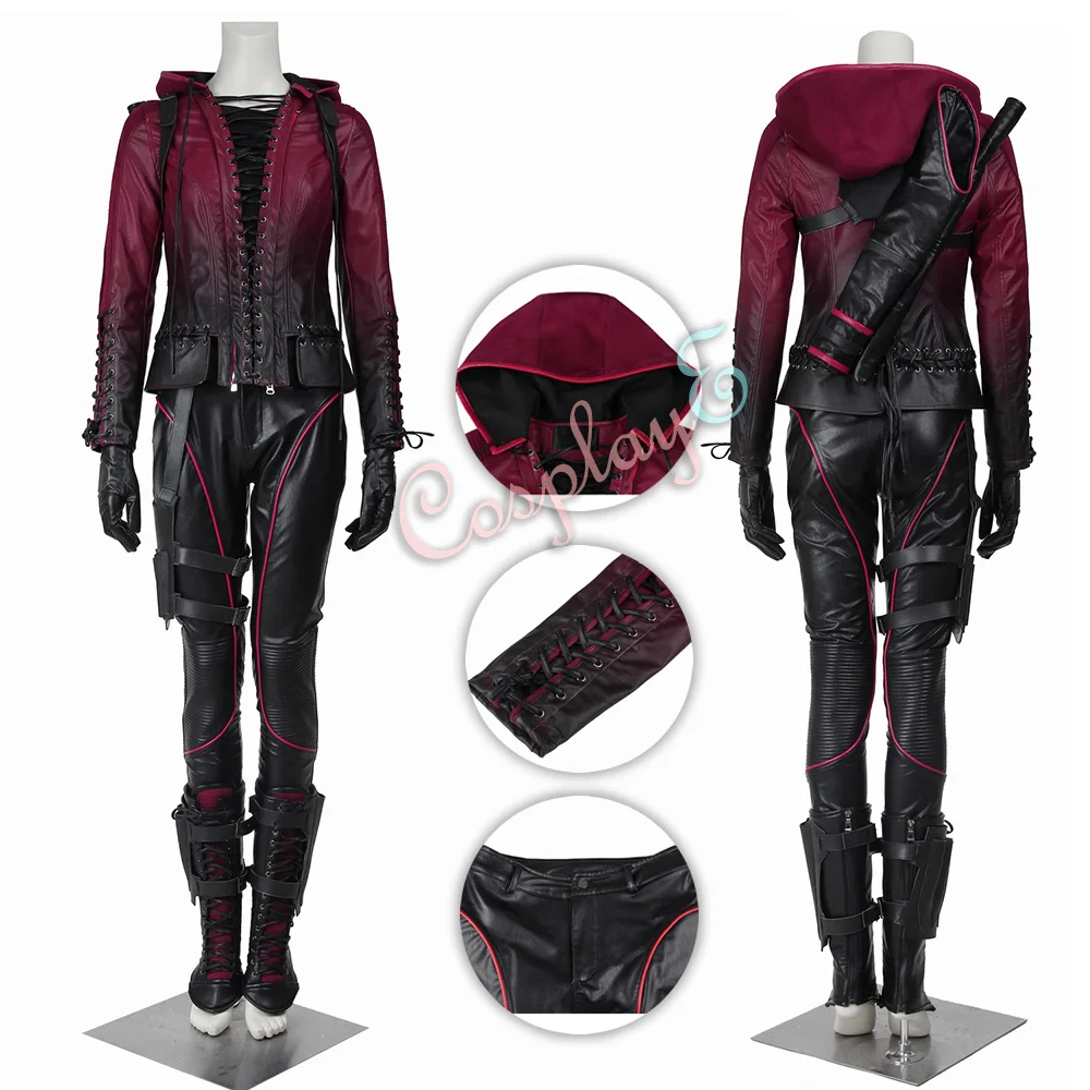 

Speedy Costume Arrow Season 4 Cosplay Thea Queen Full Set Custom Made