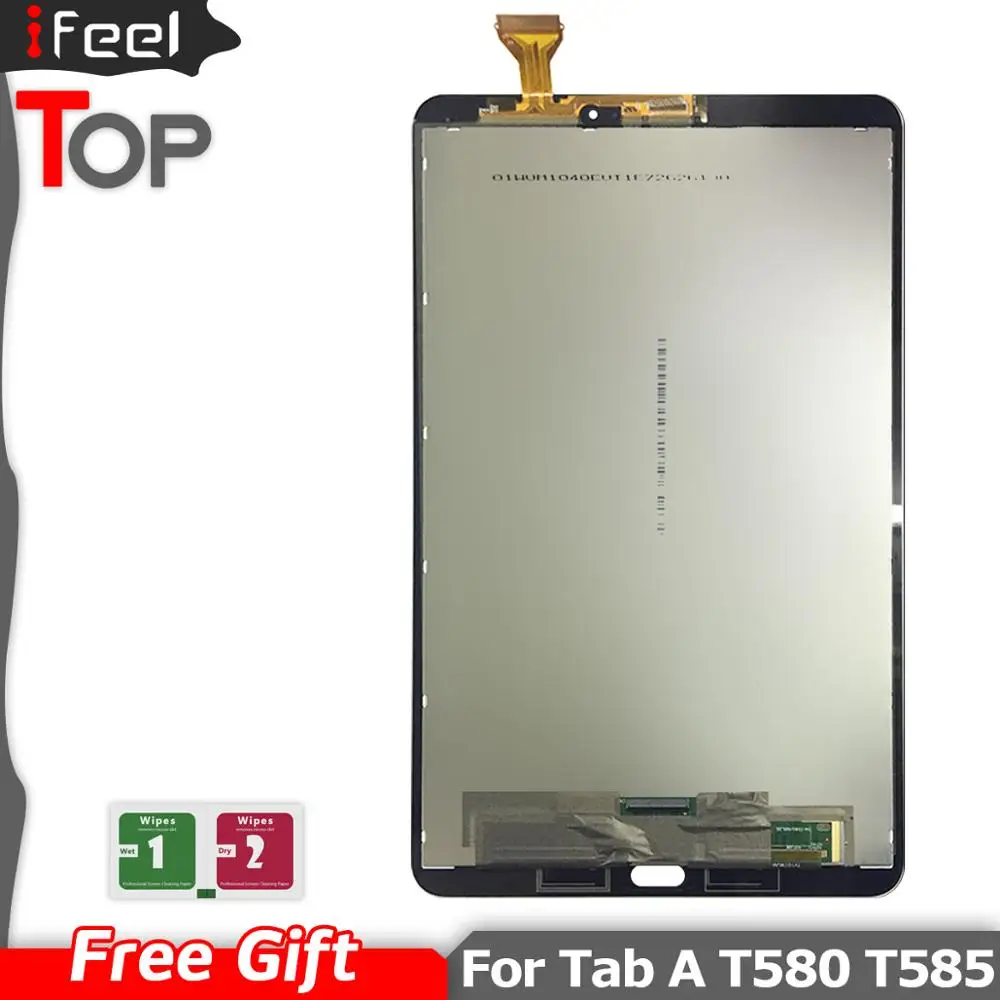 Для Samsung Galaxy Tab A 10 1 T580 T585 SM-T580 SM-T585 ЖК-дисплей и сенсорный экран дигитайзер в сборе |