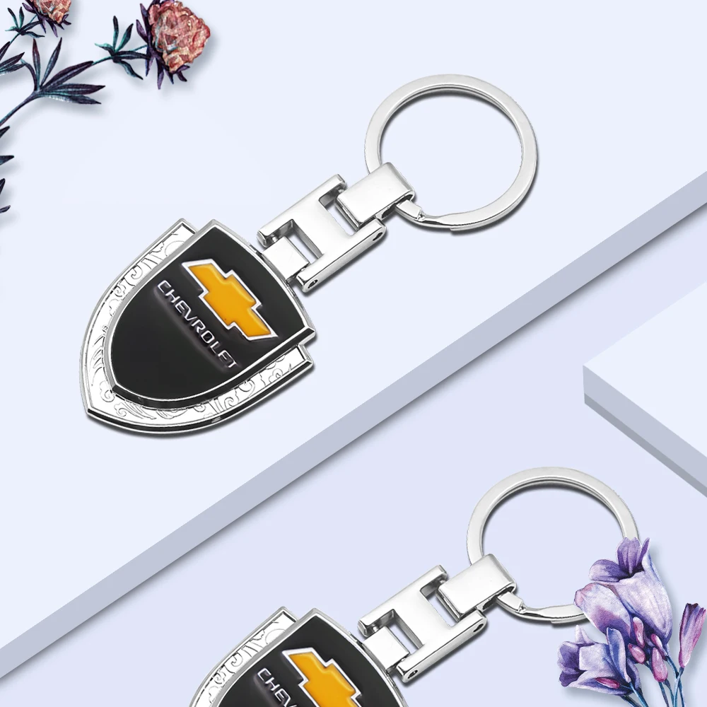 

3D Metal Alloy Car Styling Braided Rope Keychain Key Rings Key Chain For Chevrolet Colorado Cruze Spark Captiva Malibu Trax Aveo