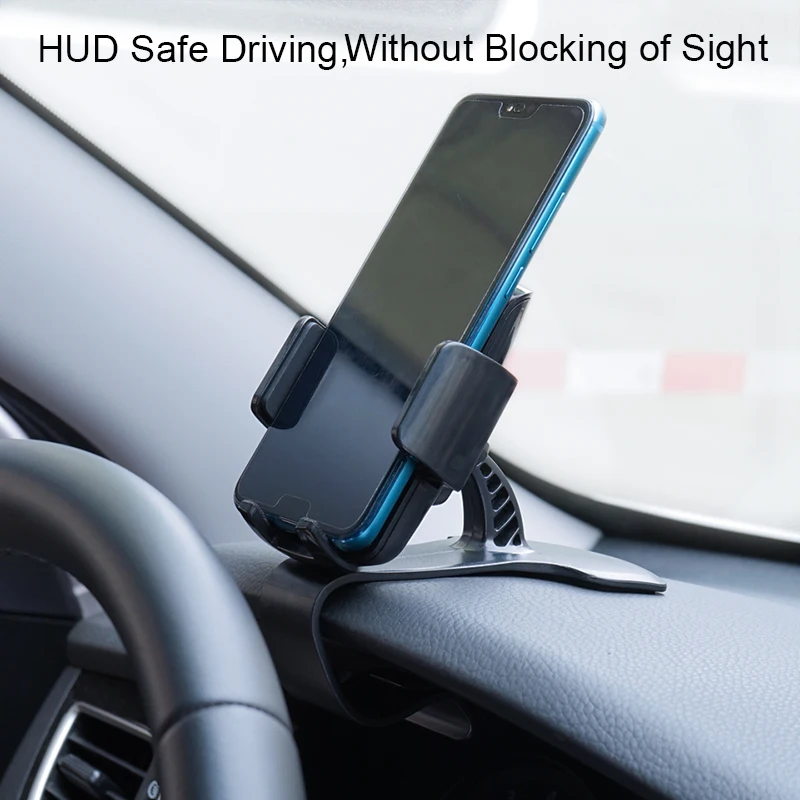 

Univerola Car Phone Holder Cradle Auto Dashboard Car Mount 360 Rotatable Stand Mobile Phone GPS Holder Fit For Xiaomi/iPhone