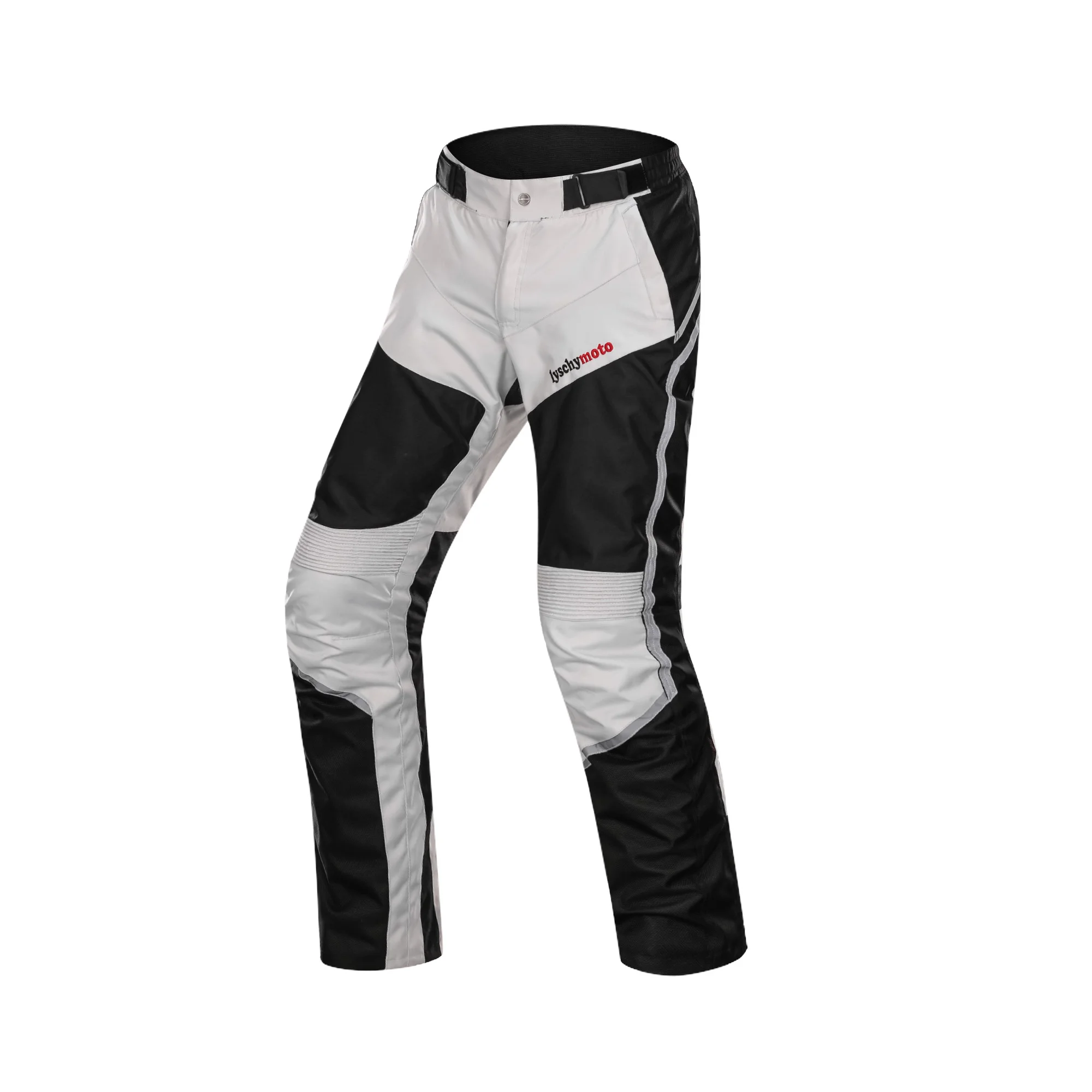 LY-Pants Gray LYSCHY мотоциклетная куртка Светоотражающая Водонепроницаемая мотоциклетная куртка Защитное снаряжение мотоциклетная куртка для верховой езды штаны Chaqueta Moto одежда - Цвет: LY-Pants Gray