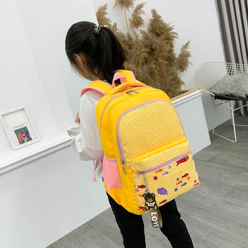 

Fish Printed Backpack School Women For Girls Kids Female Children Cute Bags 2020 New Items Over The Shoulder Harajuku