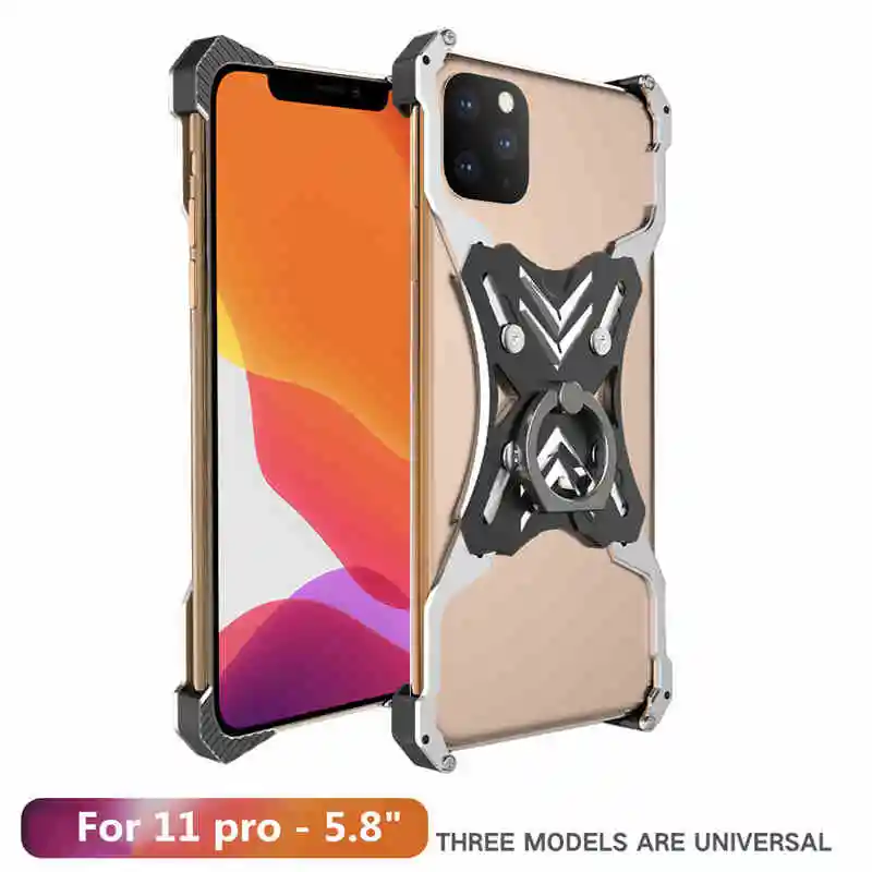 black for 11 pro Для Iphone 11/11 Pro/11 Pro Max Чехол для мобильного телефона анти-падение износостойкий легкий корпус многоцелевой SwordSoul чехол для телефона - Цвет: black for 11 pro