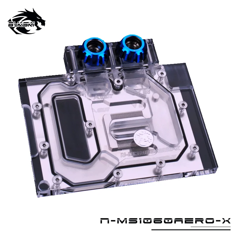 Bykski полный охват RGB/A-RGB GPU водоблок для MSI GTX1060AERO/GTX1060AERO OC видеокарта N-MS1060AERO-X