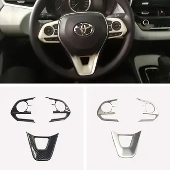 

Dragonpad For Toyota Sedan Corolla E210 Prestige Altis 2019 2020 Car Steering Wheel Decoration Cover Trim Interior Accessories