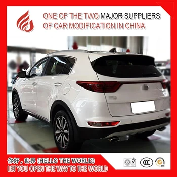 

High quality ABS sticker install side rail bar roof rack for KX5 Sportage 2016 2017 2018