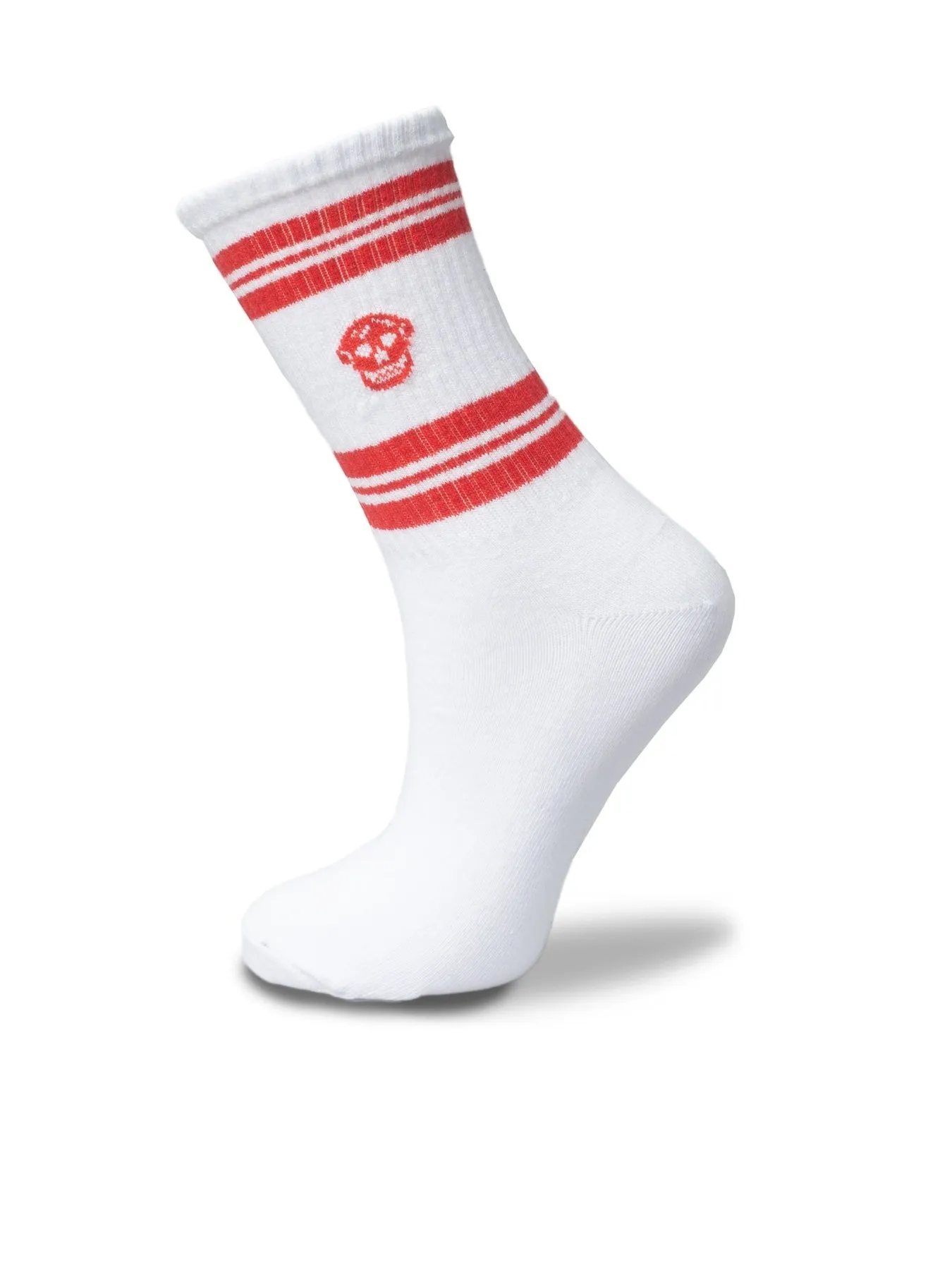 

Dry Head Patterned White Tennis Socks Unisex 36-42