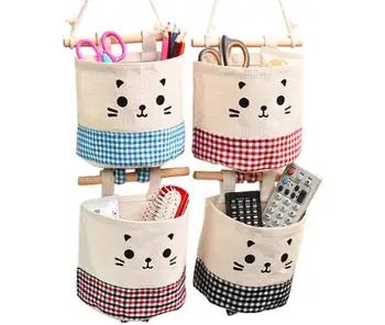 

15*13.5cm Cartoon Door Hanging Storage Bag Wallhang storage bags
