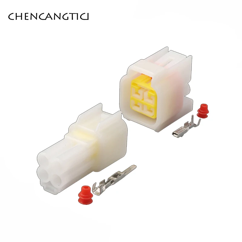 1 Set 4 Pin Furukawa Auto Waterproof Electrical Wire Connector 2.3MM