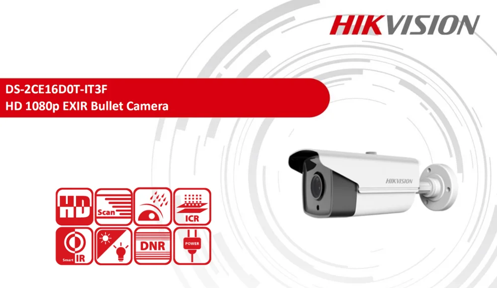 Камера-пуля HIKVISION Международная камера-турбо HD 1080P переключаемая TVI/AHD/CVI/CVB IP67