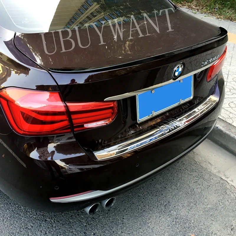 Для BMW F30 3 серии 2012 2013 2014 2015 2016 2017 2018 ABS окрашены задний спойлер хвост багажнике