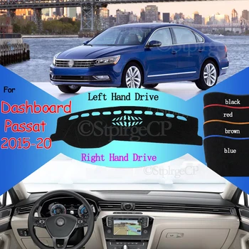 

Dashboard Cover Pad Protective Pad Dashmat Avoid Light Pad for VW Passat Volkswagen Variant Alltrack 2016 2018 2015 2017 2019-20