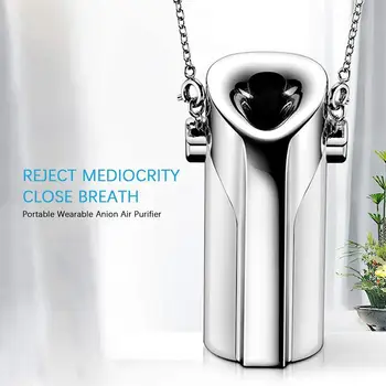 

Adoolla Portable USB Charging Air Purifier Wareable Mini Air Cleaner Hang Neck Negative Ion Generator PM2.5