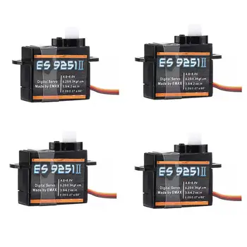 

LeadingStar 4PCS Emax ES9251Ⅱ Upgrade Version 2.5g Plastic Micro Digital Servo For RC Model