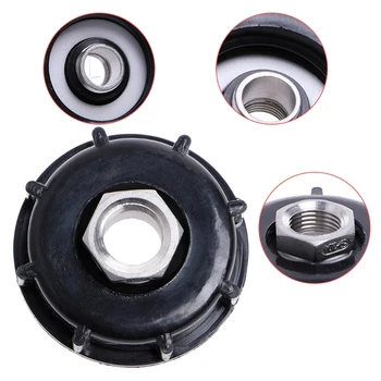 

275-330 Gallon IBC Tote Tank Drain Adapter Garden Hose 2\" Female To 3/4\" Female