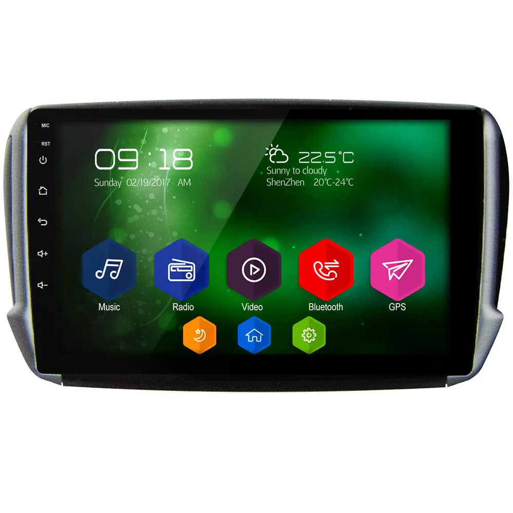 10," ips 4G DSP Carplay Android 8 Octa Core 4 Гб Оперативная память 64 Гб Встроенная память автомобильный DVD плеер стерео gps ГЛОНАСС для peugeot 2008 208 2013