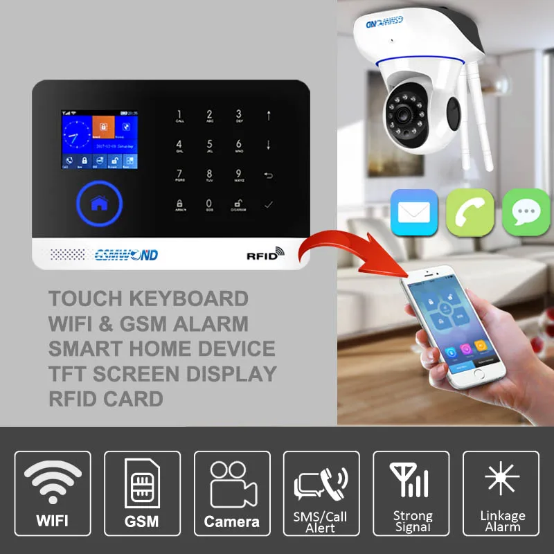 NiWoolf -- wifi gsm alarm