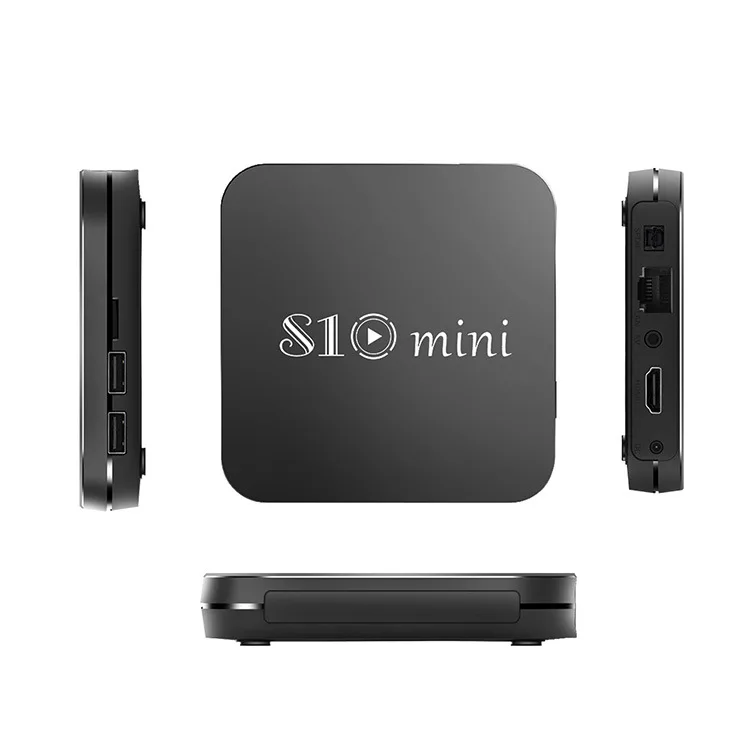 S10 MINI Android 8.1 Smart TV BOX 2GB/16 GB TVBOX Amlogic S905W H.265 4K 2.4G WiFi Media Player Youtube Set Top Box PK X 96 Max
