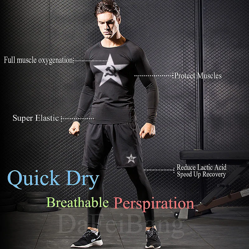 Description Picture 4 of itemWinter Thermal Underwear Sets New Men Winter Fleece Long Johns Comfortable Warm Thermal Underwear Men Breathable Tights