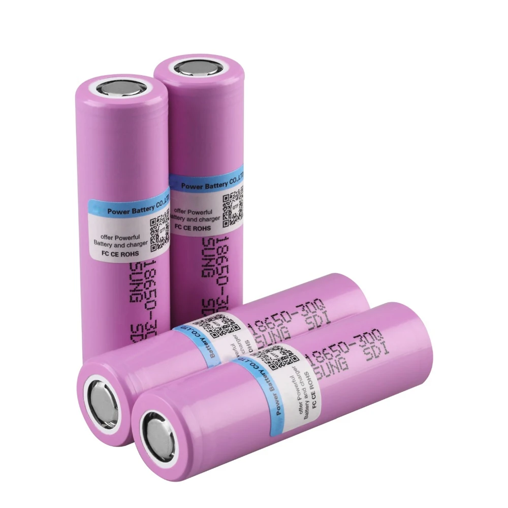 Batteria 3.7V 3000Mah 18650 Per Batteria Esterna Ricaricabile Della Sostituzione Della Batteria Agli Ioni Di Litio Di Samsung 30Q Str 18650 30Q 20A Pe