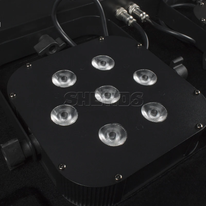SHEHDS 7x10 Вт RGBW 4в1 Led Par KitsWith светильник стенд DJ диско светильник ing оборудования DMX контроллер для бара банкеты свадьбы KTV