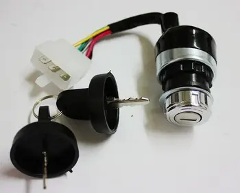 

Ignition Key Barrel Switch 5 Wire for 110cc 125cc 150cc PIT Quad Dirt Bike ATV Buggy