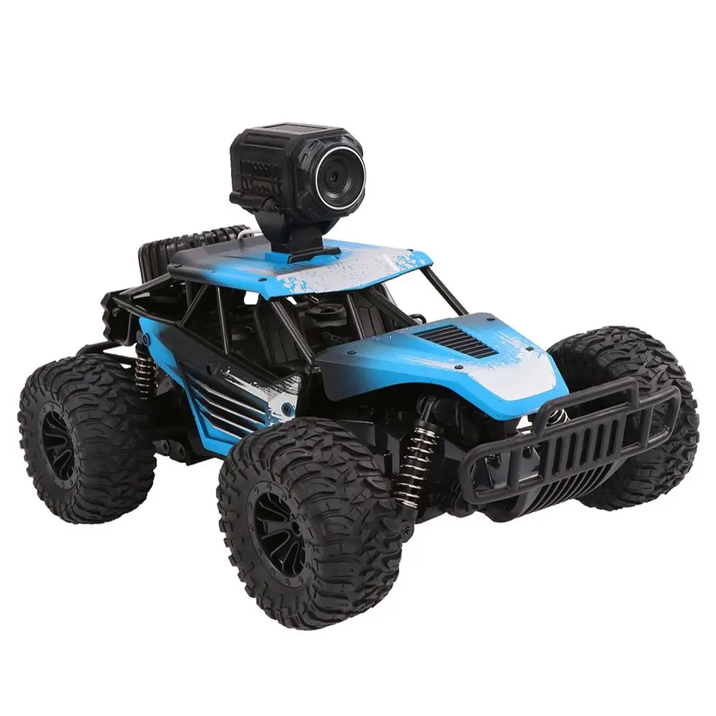 DM-1801 Electric 4 Wheel Drive Buggy Rock 1/16 Crawler RC Car Wifi FPV 0.3MP Camera Off-Road Vehicle Toys for Children