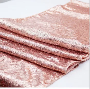 

Table Runner for Party Table Cloth Weddings Decoration Table Runners for Home with Gold Rose Gold Sequin