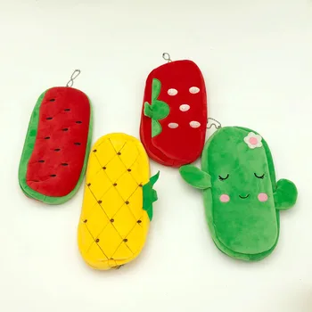 

Cartoon Cute Small Kids Women's Purse Coin Wallet Coin Purse Money Pouch Cactus Fruits Pouch Key Holder Bag