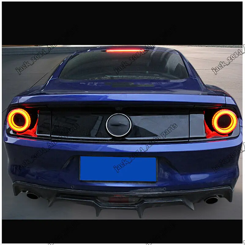 Подходит для Ford Mustang красный светодиодный Задние огни сборки задних фонарей 2 шт./компл