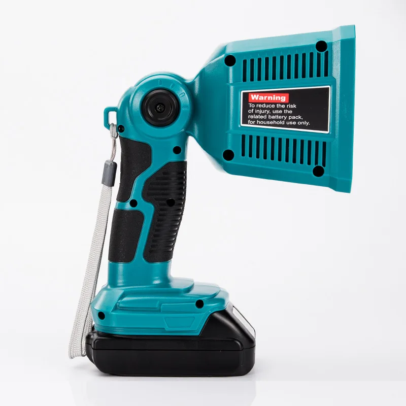 Luzes com Iluminação em Estoque 18w Luz de Trabalho para Makita Usb sem Bateria Portátil Lâmpada Li-ion Bateria Lanterna Led 18v - Image 5