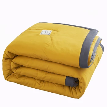 

Sf Luxury Design Summer Duvet Comforter Pure Color Style Quilt Filled Spring Autumn Comforter Blanket Bedding Filler 200*230CM